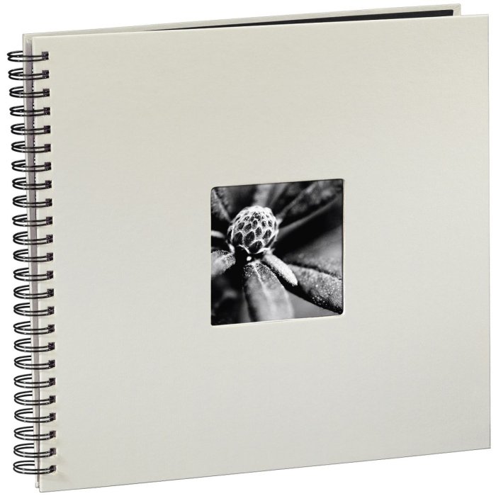 Hama Spiral Album Fine Art gesso 36x32 cm 50 pagine nere