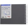 Hama Spiral Album Fine Art grigio 24x17 cm 50 pagine bianche