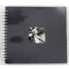 Album a spirale Hama Fine Art grigio 28x24 cm 50 pagine bianche