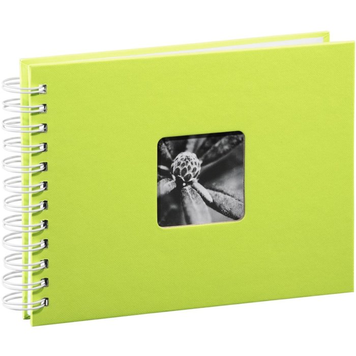 Hama Spiral Album Fine Art kiwi 24x17 cm 50 pagine bianche