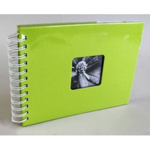 Hama Spiral Album Fine Art kiwi 24x17 cm 50 pagine bianche