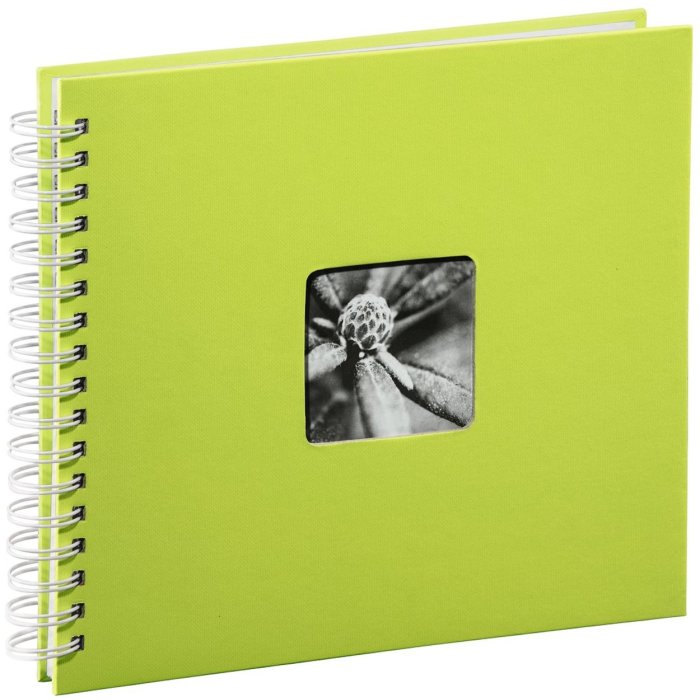 Hama Spiral Album Fine Art kiwi 28x24 cm 50 pagine bianche