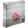 Memo Album Rustico, per 200 foto in formato 10x15 cm, bianco-blu