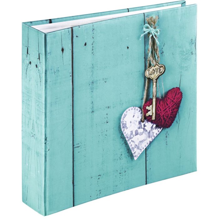 Memo Album Rustico, per 200 foto in formato 10x15 cm, lilla