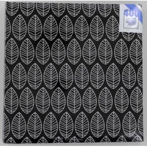 Hama Album fotografico Jumbo La Fleur 30x30 cm nero 100 pagine bianche