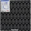 Hama Album fotografico Jumbo La Fleur 30x30 cm nero 100 pagine bianche