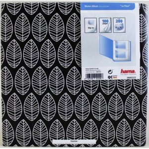 Hama Album Slip-in La Fleur 200 foto 10x15 cm nero
