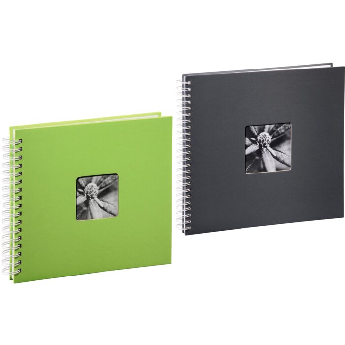 Album a spirale Fine Art pagine bianche 3 formati