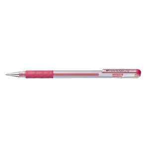 Penna gel metallizzata Hybrid Gel Grip 0,4 mm rosso