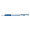 Penna gel metallizzata Hybrid Gel Grip 0,4 mm blu