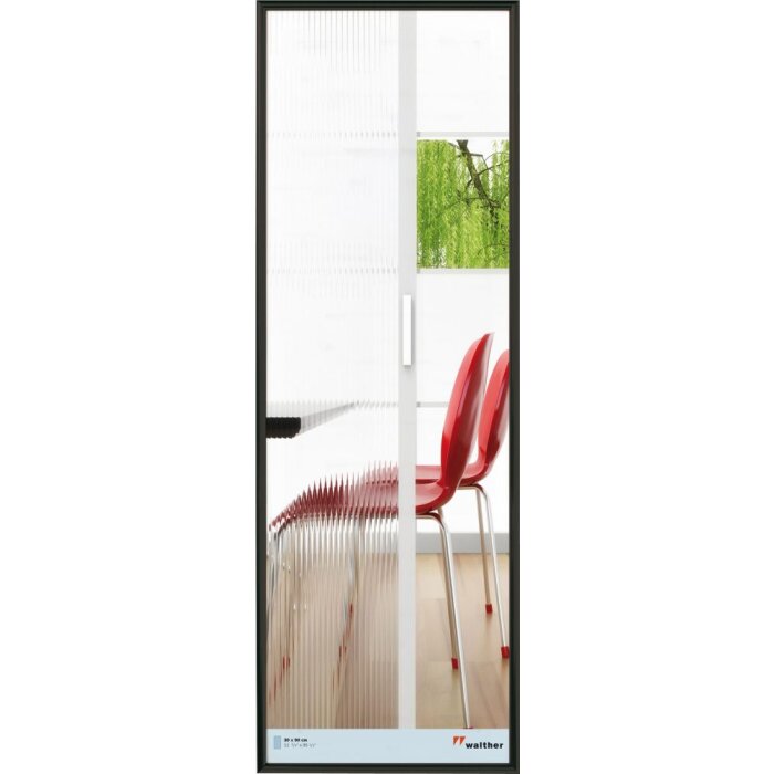 Telaio in plastica Galeria 30x90 cm nero