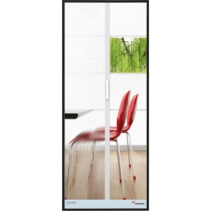 Galeria cornice in plastica 40x100 cm nero