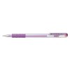 Penna gel metallizzata Hybrid Gel Grip 0,4 mm viola