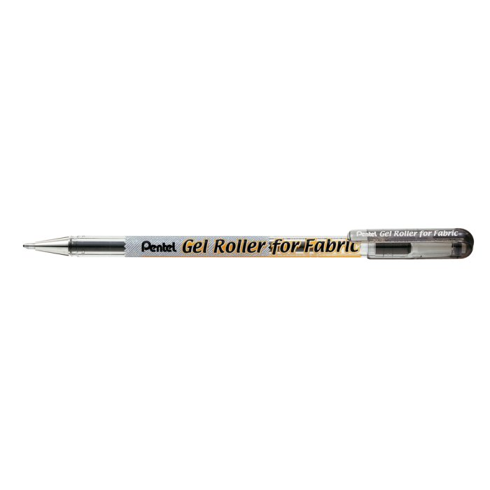 Roller in gel per tessuti 0,5 mm nero