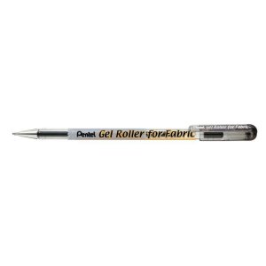 Roller in gel per tessuti 0,5 mm nero
