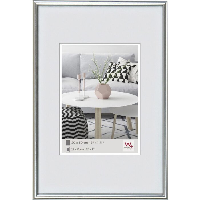 Galeria cornice in plastica 50x75 cm argento