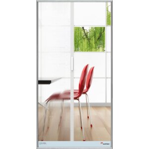 Galeria cornice in plastica 50x100 cm argento