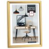 Cornice in plastica ZEP New Easy 21x29,7 cm oro Cornice per documenti DIN A4
