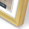 Cornice in plastica ZEP New Easy 21x29,7 cm oro Cornice per documenti DIN A4