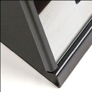 Cornice in metallo Finestra nera 10x15 cm