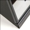 Cornice in metallo Finestra nera 10x15 cm