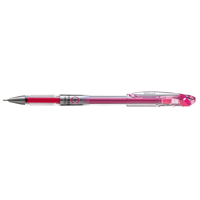 Penna roller SLICCI in gel rosa 0,2 mm