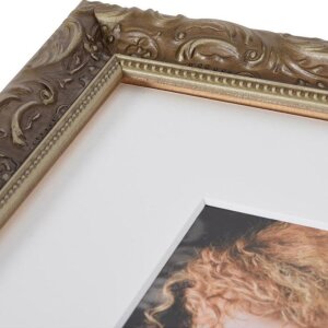 Cornice barocca chic 40x50 cm champagne
