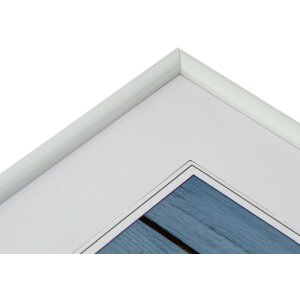 Cornice in plastica Napoli 60x80 cm bianco