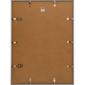 Cornice in plastica Napoli 60x80 cm argento