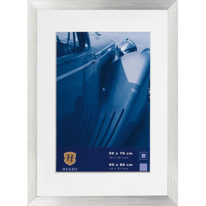 Telaio in alluminio Lucerna 60x80 cm argento