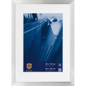Telaio in alluminio Lucerna 60x80 cm argento