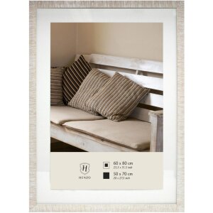 Cornice in legno Driftwood 60x80 cm bianco