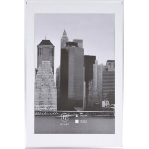 Cornice in plastica Metallica 60x90 cm bianco