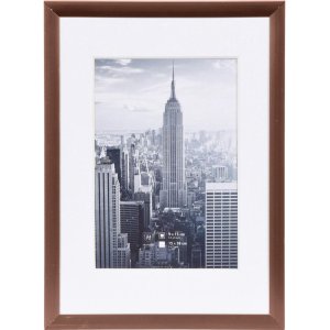 Henzo Telaio in alluminio Manhattan 13x18 cm bronzo