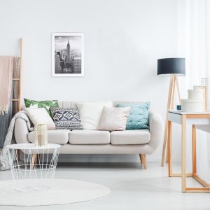 Henzo telaio in alluminio Manhattan 60x80 cm argento