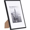 Telaio in alluminio Henzo Manhattan 21x30 cm nero