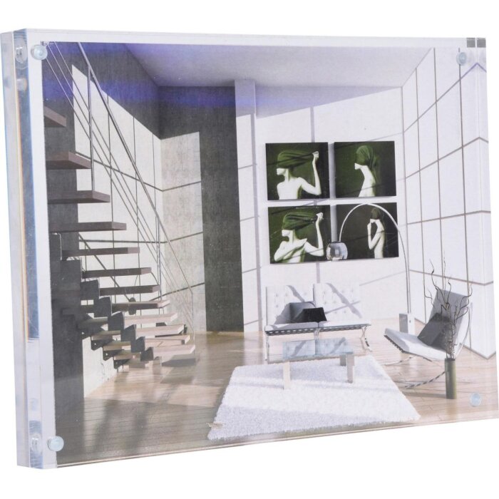 Cornice in acrilico Clear Style 13x18 cm