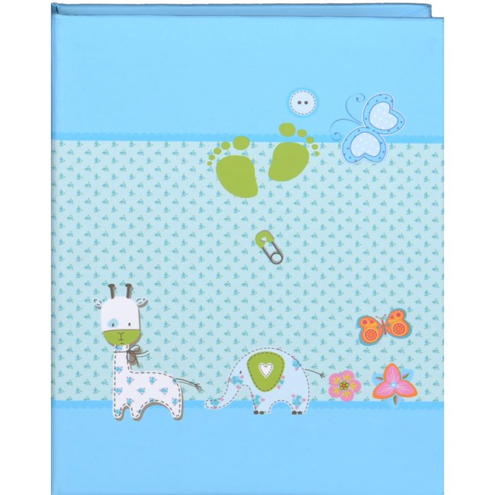 Baby Moments Slip Album 36 foto 10x15 cm blu