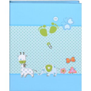 Baby Moments Slip Album 36 foto 10x15 cm blu