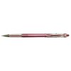 Penna gel metallizzata della serie Slicci rosso metallizzato