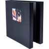 HNFD Maxi album fotografico Lona 100 pagine nere 34,5x33 cm