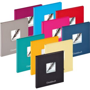Libro degli ospiti Fun 23x25 cm