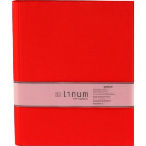 Goldbuch Raccoglitore ad anelli A4 Linum Linen 26x32x4,2 cm