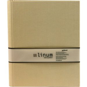 Goldbuch Raccoglitore ad anelli A4 Linum Linen 26x32x4,2 cm