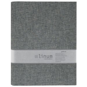 Goldbuch Raccoglitore ad anelli A4 Linum Linen 26x32x4,2 cm