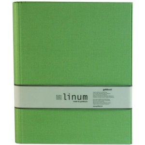 Goldbuch Raccoglitore ad anelli A4 Linum Linen 26x32x4,2 cm