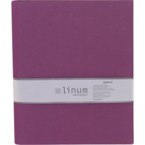 Goldbuch Raccoglitore ad anelli A4 Linum Linen 26x32x4,2 cm