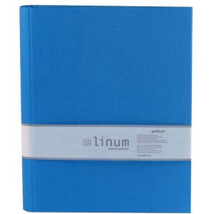 Goldbuch Raccoglitore ad anelli A4 Linum Linen 26x32x4,2 cm