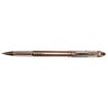 PENTEL Metallic Slicci, penna roller marrone metallizzato, larghezza linea 0,4 mm