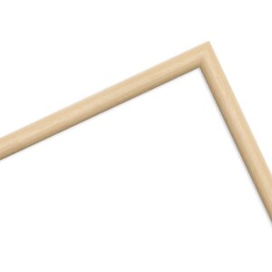 Cornice in legno H003 vetro acrilico 20x30 cm naturale